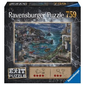 RAVENSBURGER PUZZLE 173655 Exit Puzzle: Maják u přístavu 759 dílků