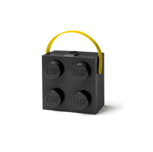 Smartlife LEGO box s rukojetí - černá