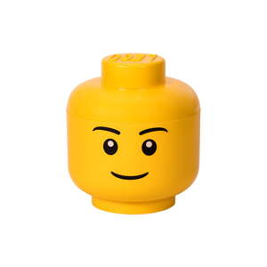 LEGO úložná hlava (velikost L) - chlapec