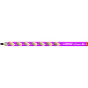 Ergonomická grafitová tužka pro praváky - STABILO EASYgraph růžová - 1 ks - Stupeň tvrdosti HB