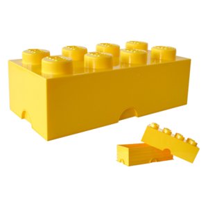 LEGO úložný box 250 x 500 x 180 mm - žlutá
