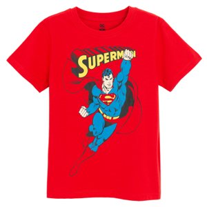 Tričko s krátkým rukávem Superman -červené - 98 RED