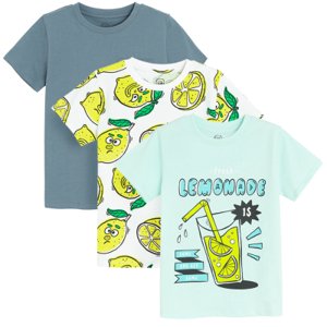 COOL CLUB - Chlapecké Tričko s krátkým rukávem SET 3ks 104