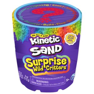Spin Master Kinetic sand kyblík písku s překvapením 113g více druhů
