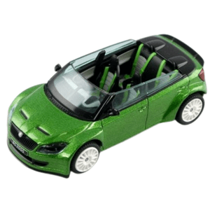 ABREX - Škoda Fabia II FL RS2000 Concept (2011)  - Zelená Rallye Metalíza