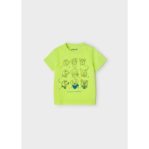 Tričko s krátkým rukávem DOGS zelené BABY Mayoral velikost: 80 (12 měsíců)