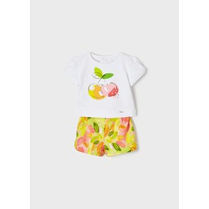 Set trička s kraťasy Třešně Baby Mayoral velikost: 86 (18 měsíců)