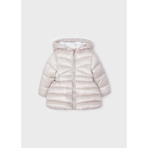 Kabát zimní prošívaný smetanový BABY Mayoral velikost: 86 (18 měsíců)