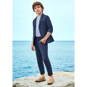 Kalhoty společenské tmavě modré JUNIOR Mayoral velikost: 166 (16 let)
