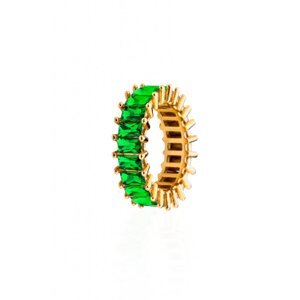 Prsten crystal zelený Franco bene