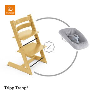 Stokke Židlička Tripp Trapp® - Sunflower Yellow + novorozenecký set