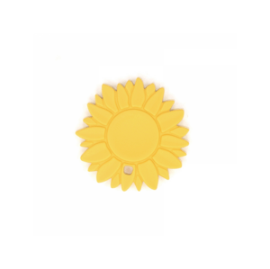 OB Designs Silikonové kousátko slunečnice - Lemon