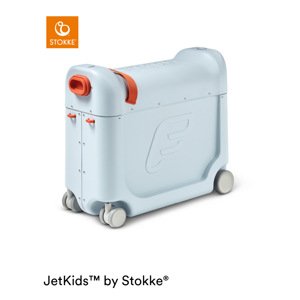 Stokke JetKids™ BedBox®  - dětské zavazadlo s lůžkem, Blue Sky