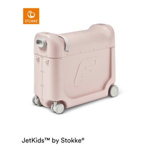 Stokke JetKids™ BedBox® - dětské zavazadlo s lůžkem, Pink Lemonade