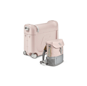 Stokke Cestovní set JetKids™ - Pink/Pink (zavazadlo+batoh)