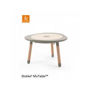 Stokke MuTable™ New Dove Grey, multifunkční hrací stůl