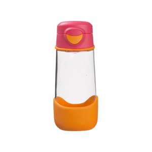 B.BOX Sport láhev na pití 450 ml - růžová/oranžová