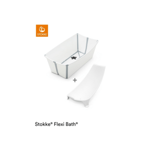 Stokke Skládací vanička Flexi Bath® XL s lehátkem, White