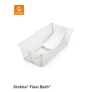 Stokke Skládací vanička Flexi Bath® XL s lehátkem, Sandy Beige