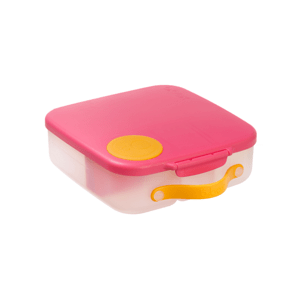 B.BOX Svačinový box velký - růžový/oranžový