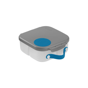 B.BOX Svačinový box střední- modrý/šedý