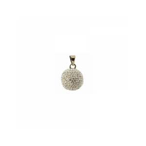 Babylonia BOLA silverplated with glitter stones