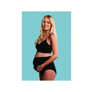 Carriwell Těhotenské podpůrné kalhotky ČERNÉ, velikost L