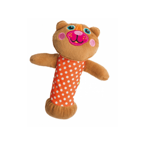 O-oops Easy-Squeak! - Pískací hračka Medvěd - VÝPRODEJ DVOREČEK