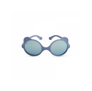 Ki ET LA dětské sluneční brýle OURS'ON 0-1 rok, silver blue
