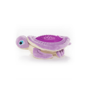 Zopa Plyšová hračka Želva s projektorem, Purple