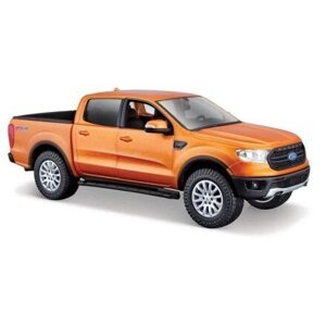 Maisto - 2019 Ford Ranger, metal oranžová, 1:27
