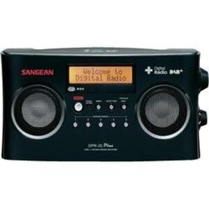 DAB+ rádio Sangean DPR-25+, FM, černá