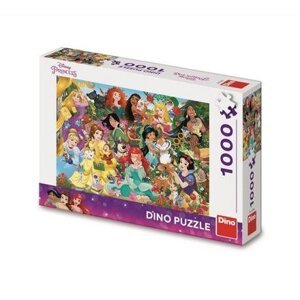 Dino Disney princezny 1000 puzzle