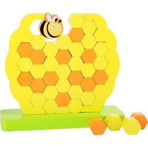 Small Foot Motorická balanční hračka včelí úl