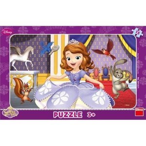 Puzzle Walt Disney Sofia první, 15 dílků - Dino