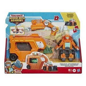 Transformers Rescue Bot auto s přívěsem varianta 2 oranžový Comm. Center Wedge