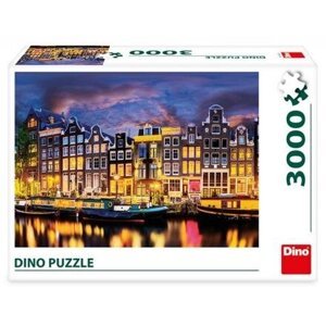 DINO puzzle 3000 dílků AMSTERDAM