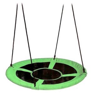 Houpací kruh 100 cm zeleno-černý