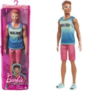 Barbie® Model ken HBV26 - plážové ombré tílko