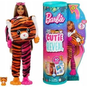 Barbie® Cutie Reveal panenka Jungle - tygr