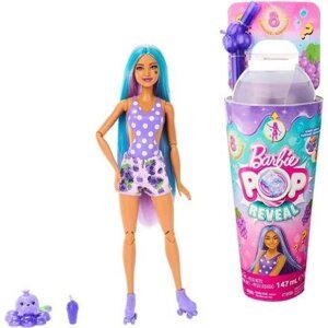 Barbie® POP REVEAL BARBIE ŠŤAVNATÉ OVOCE - HROZNOVÝ KOKTEJL