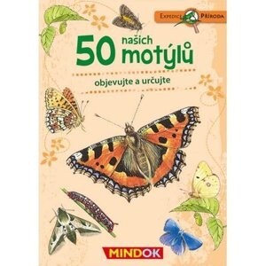Mindok Expedice příroda: 50 našich motýlů