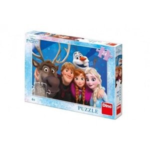 Puzzle Ledové království/Frozen Selfie 24 dílků 26x18cm