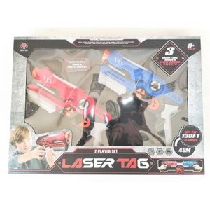 Laserové pistole na baterie pro 2 hráče
