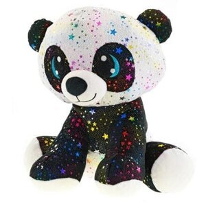Panda Star Sparkle plyšová 24cm sedící 0m+