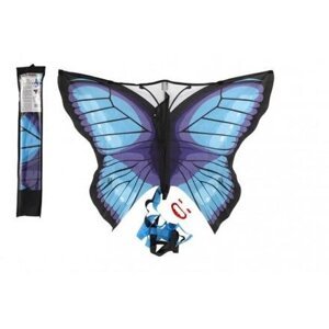 Drak létající motýl nylon v látkovém sáčku