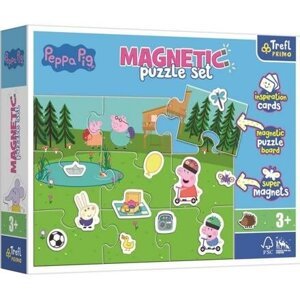 Magnetické puzzle Peppa a její zábava/Peppa Pig 12 dílků