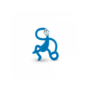 Matchstick Monkey Dancing Monkey Teether, modrá - VÁNOCE DVOREČEK