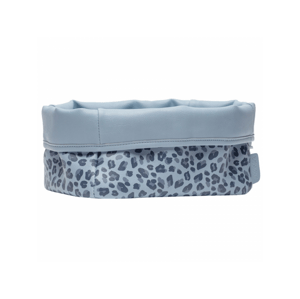 Bebe-Jou Textilní košík na kojenecké potřeby Leopard Blue - VÁNOCE DVOREČEK