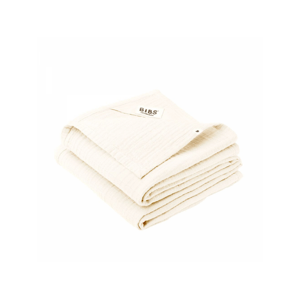 Bibs mušelínové plenky z BIO bavlny 2ks, 70x70 cm - Ivory